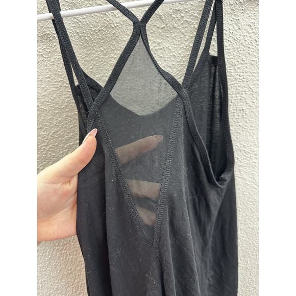 Old Navy Active Womens Tank Top Size X-Small Black Semi-fitted Halter Top Go-Dry - Picture 6 of 10